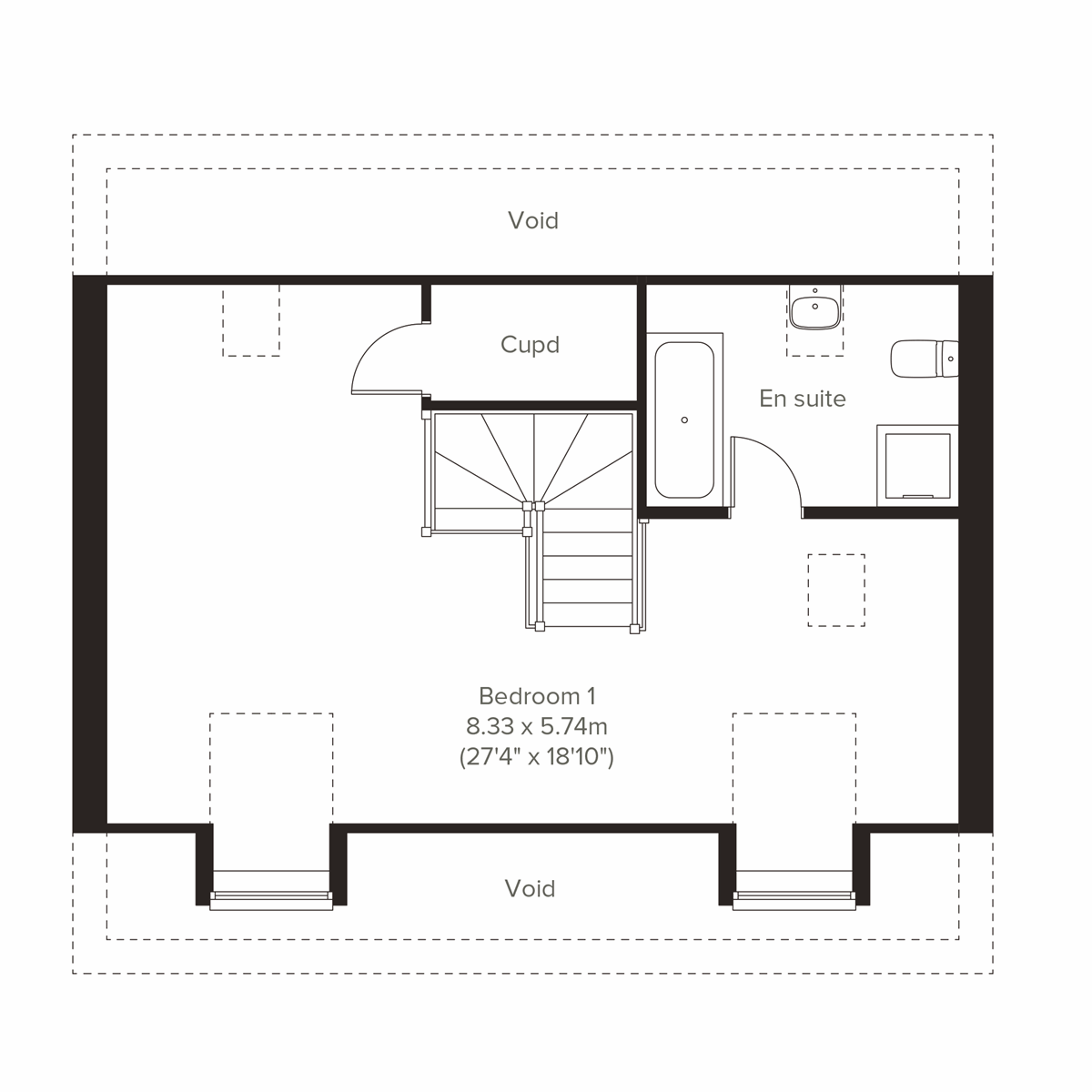 Second Floor floor plan