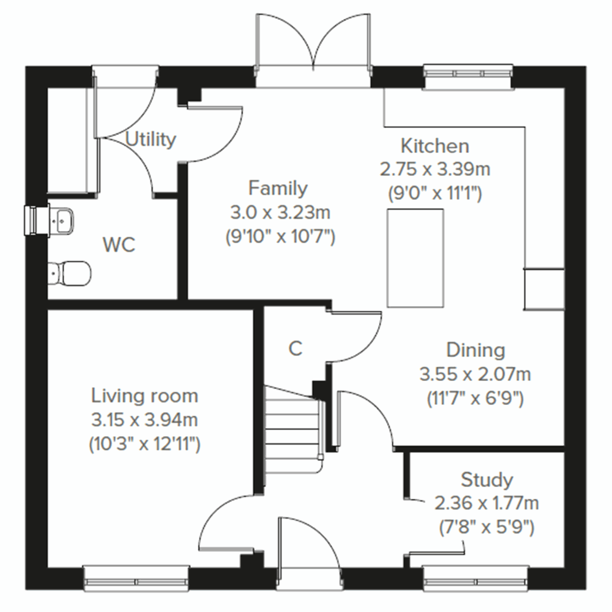 Ground Floor floor plan
