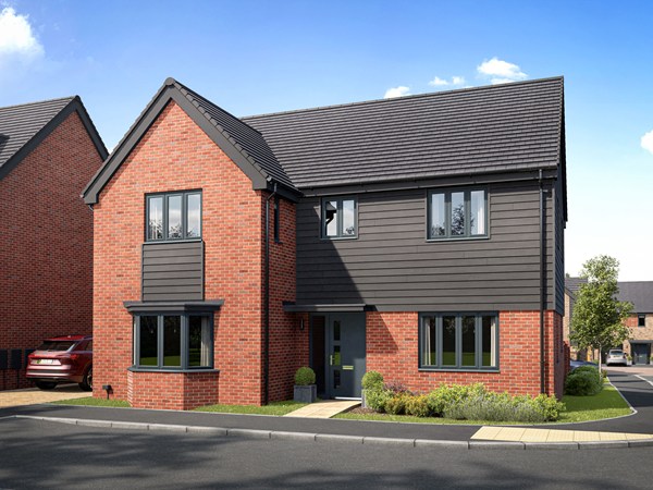 Detached Bamburgh home with brick and cladding exterior, The Hedgerows