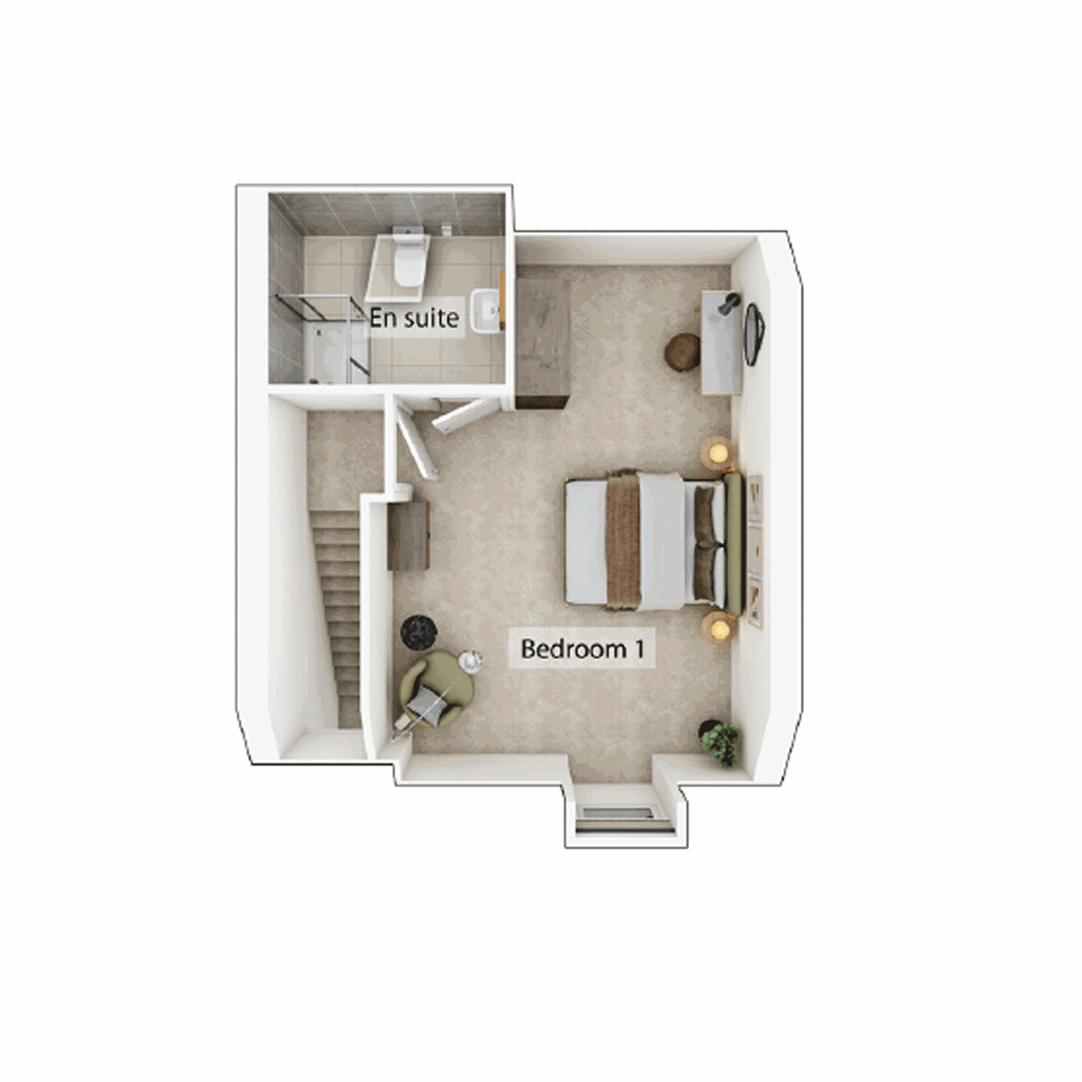 Second Floor floor plan