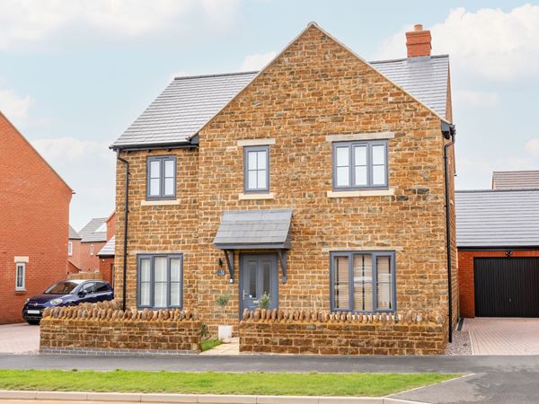 A beautiful detached stone new build home at Charles Church, Harlestone Grange.