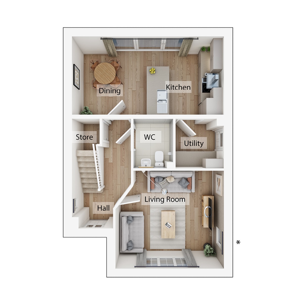Ground Floor floor plan