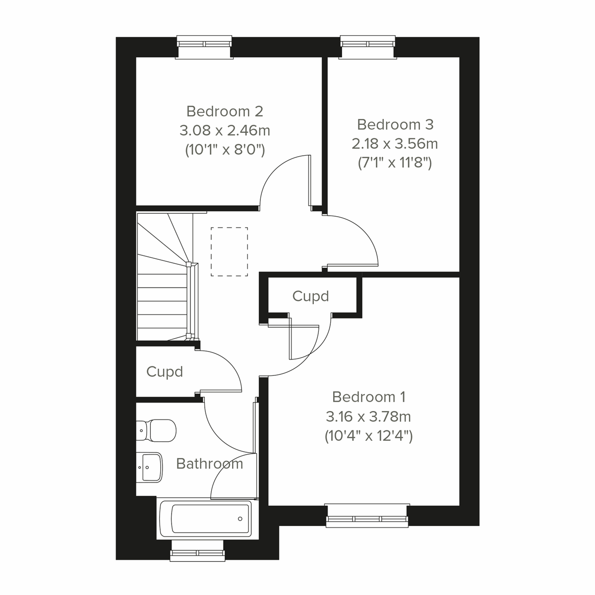 Second Floor floor plan