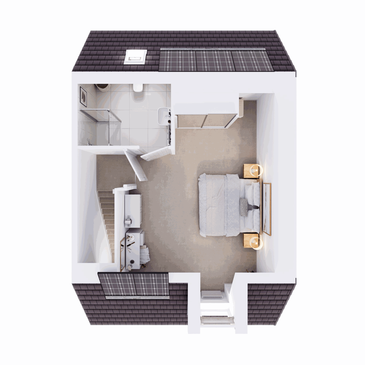 Second Floor 3D floor plan