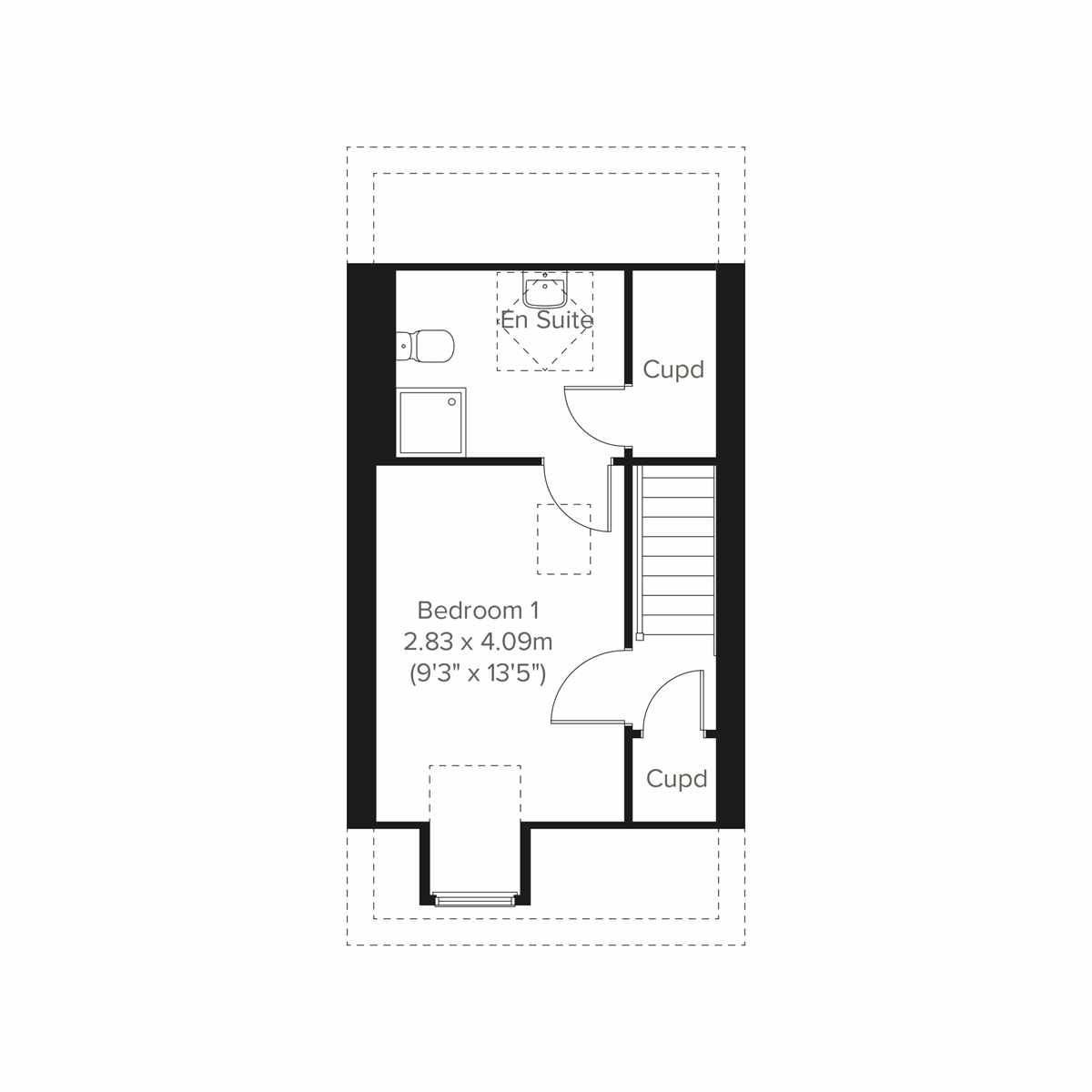 Second floor  floor plan