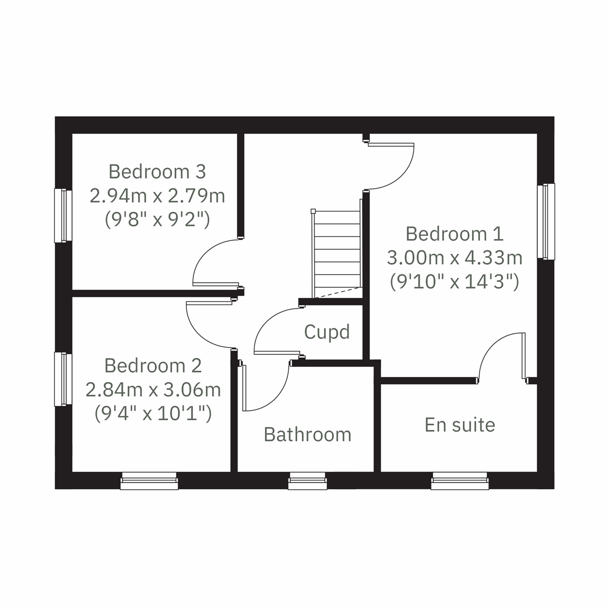 First floor floor plan