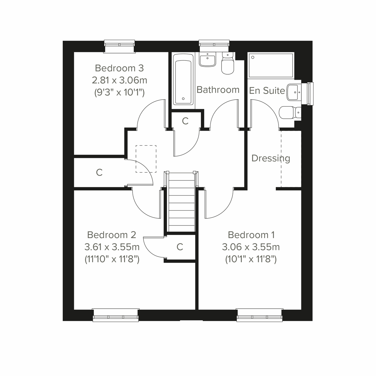 First floor  floor plan