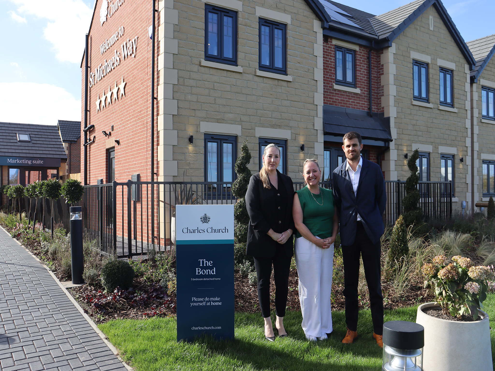 Show Home Opens to house hunters in Sunderland