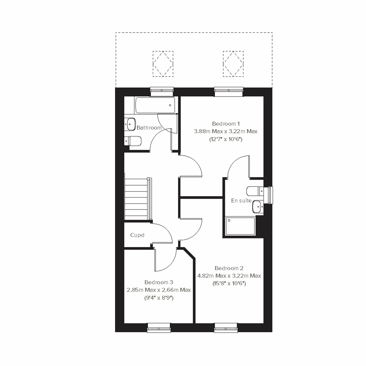 First Floor - 2D floor plan