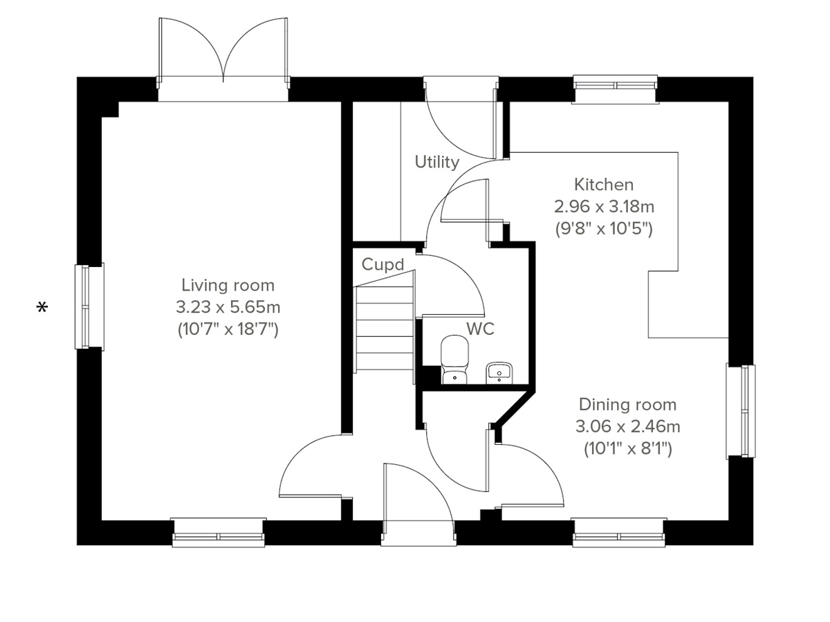 Ground Floor floor plan