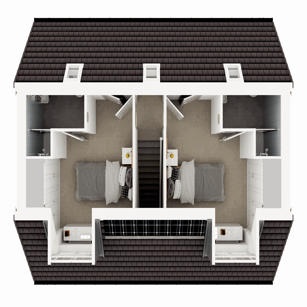 Second Floor 3D floor plan
