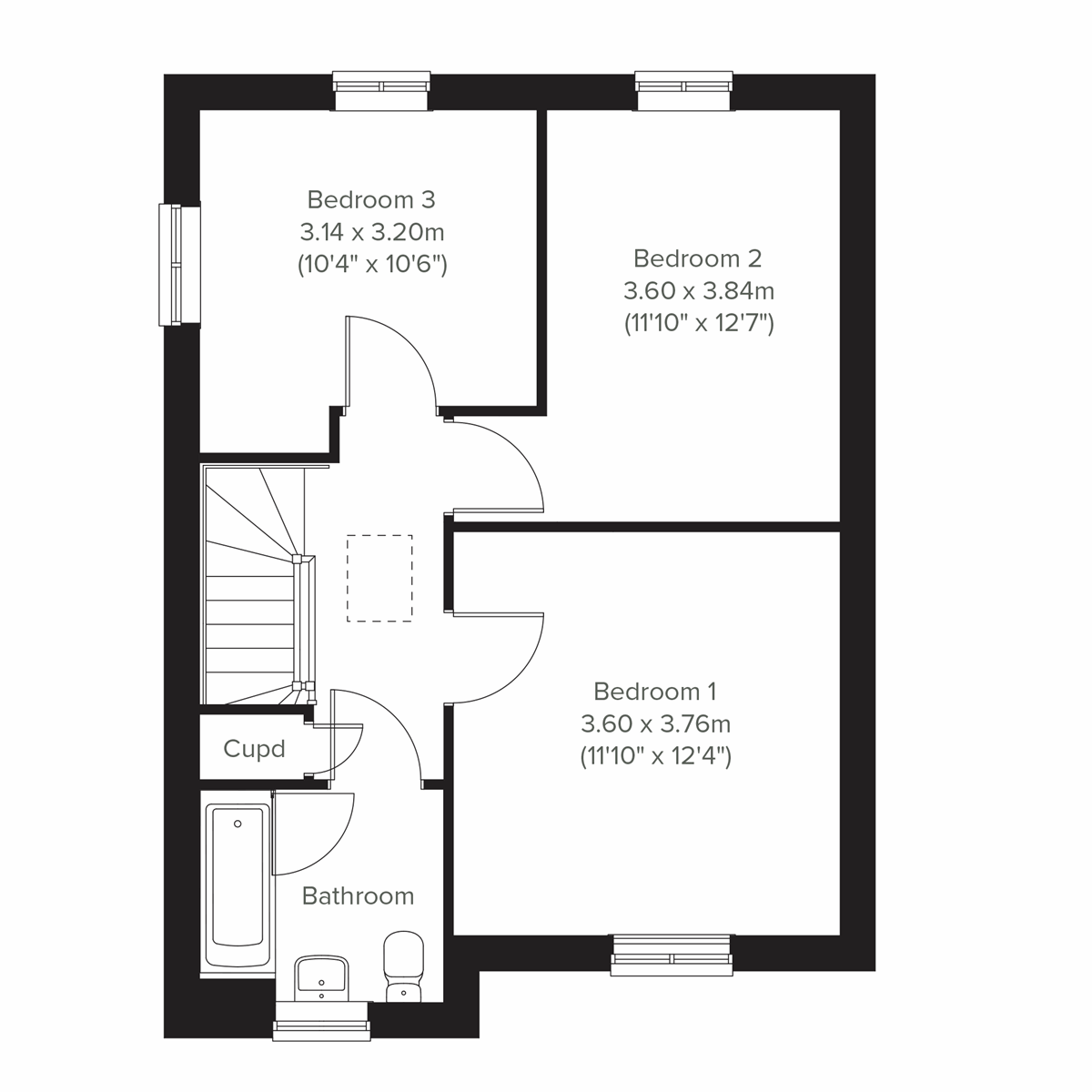Second Floor floor plan