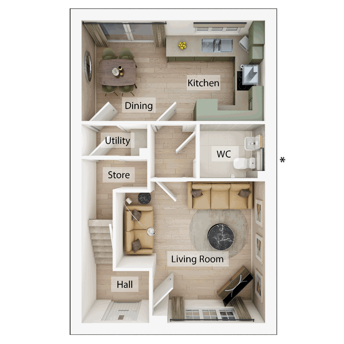 Ground Floor floor plan