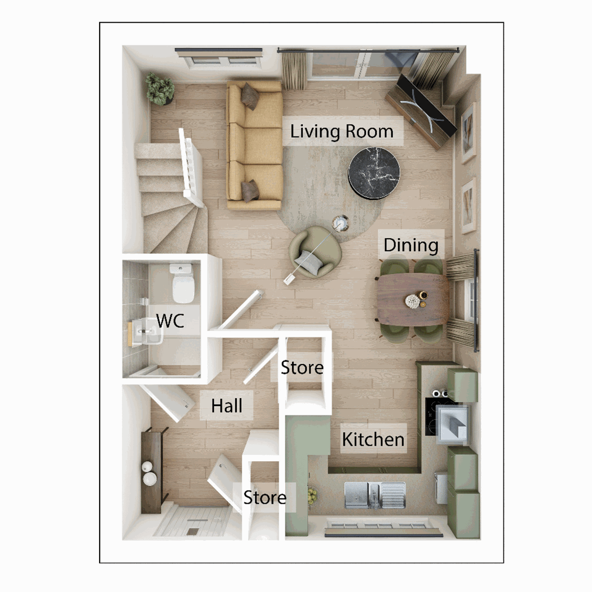Ground Floor floor plan