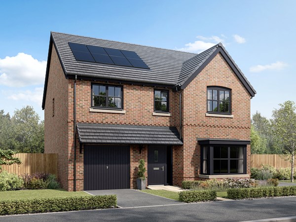 new home at Bessacarr in Doncaster the Hollicombe