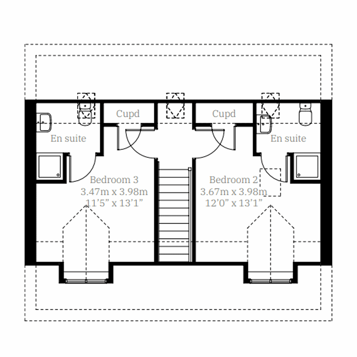 Second Floor floor plan