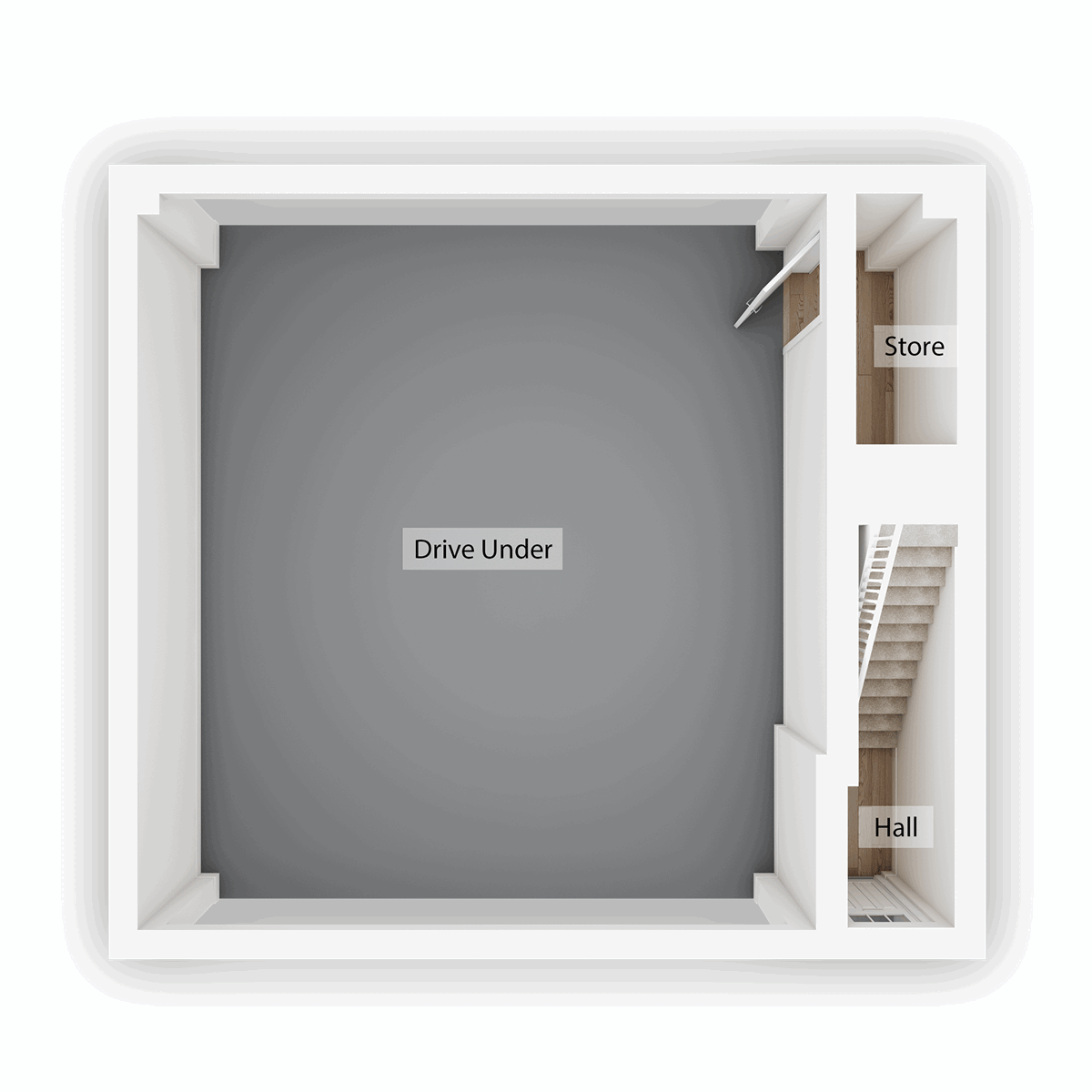 Ground Floor - 3D floor plan