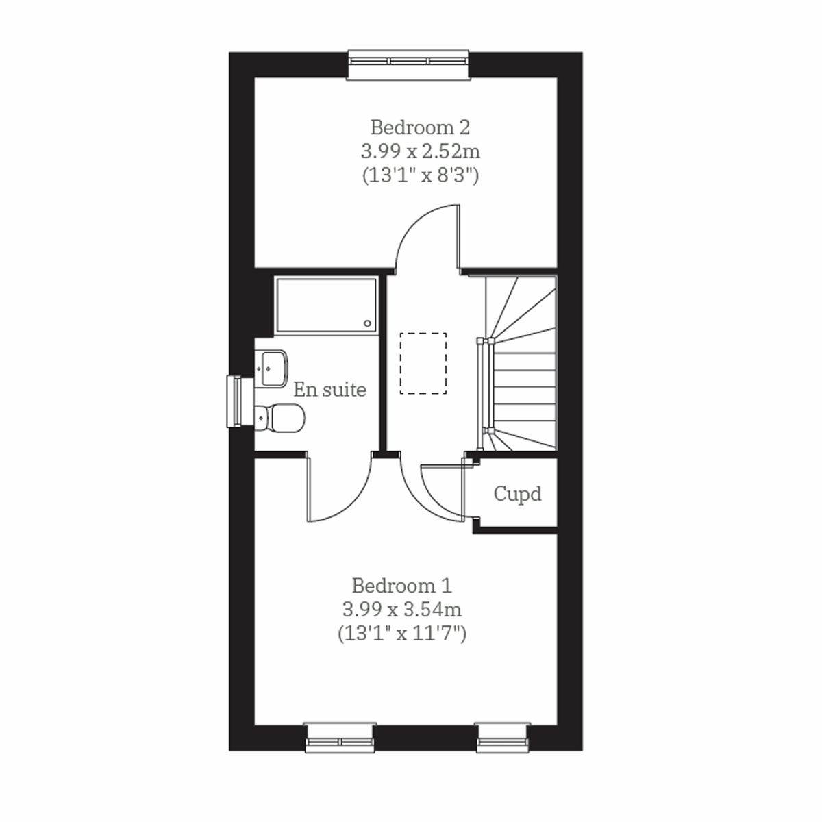 Second Floor floor plan