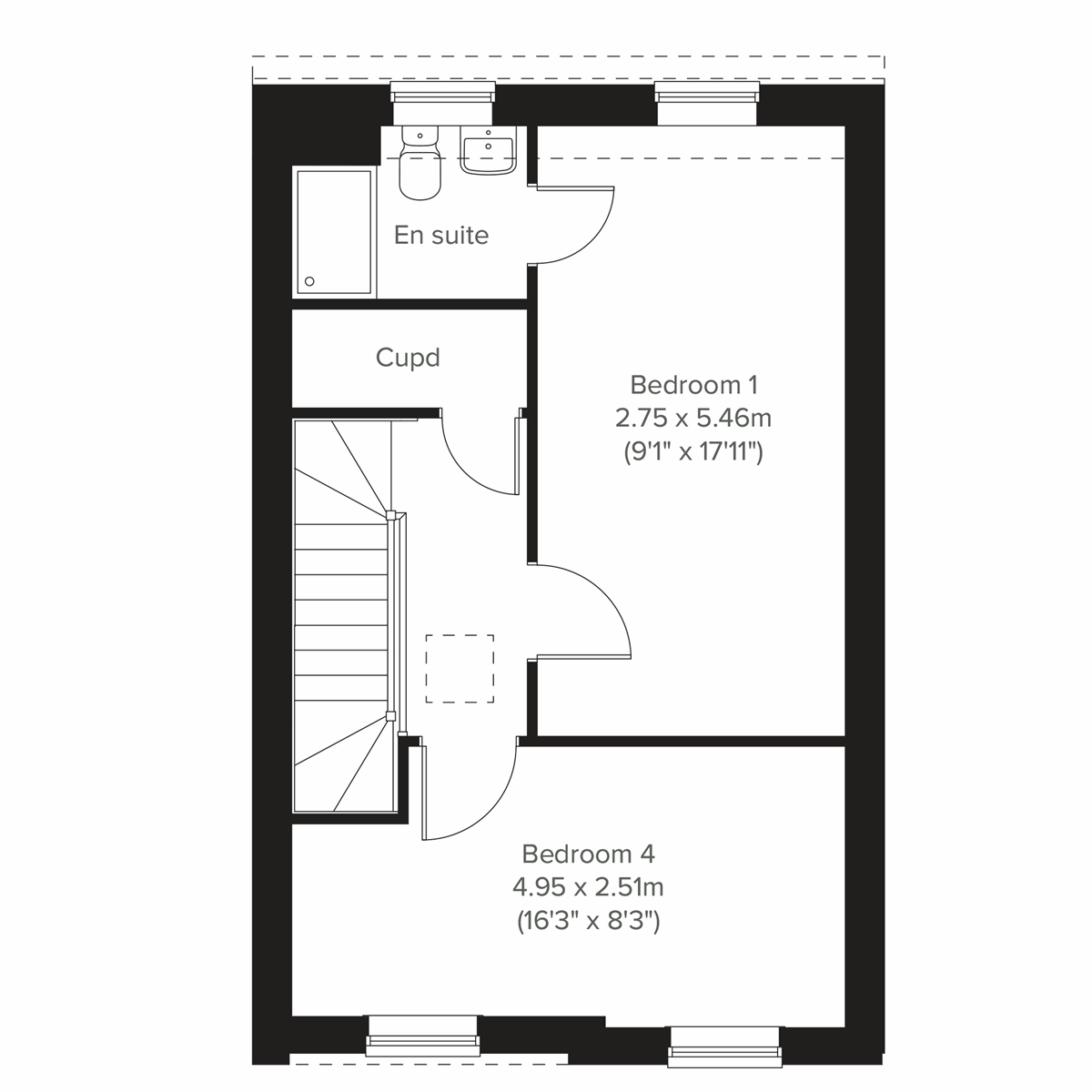 Second Floor floor plan