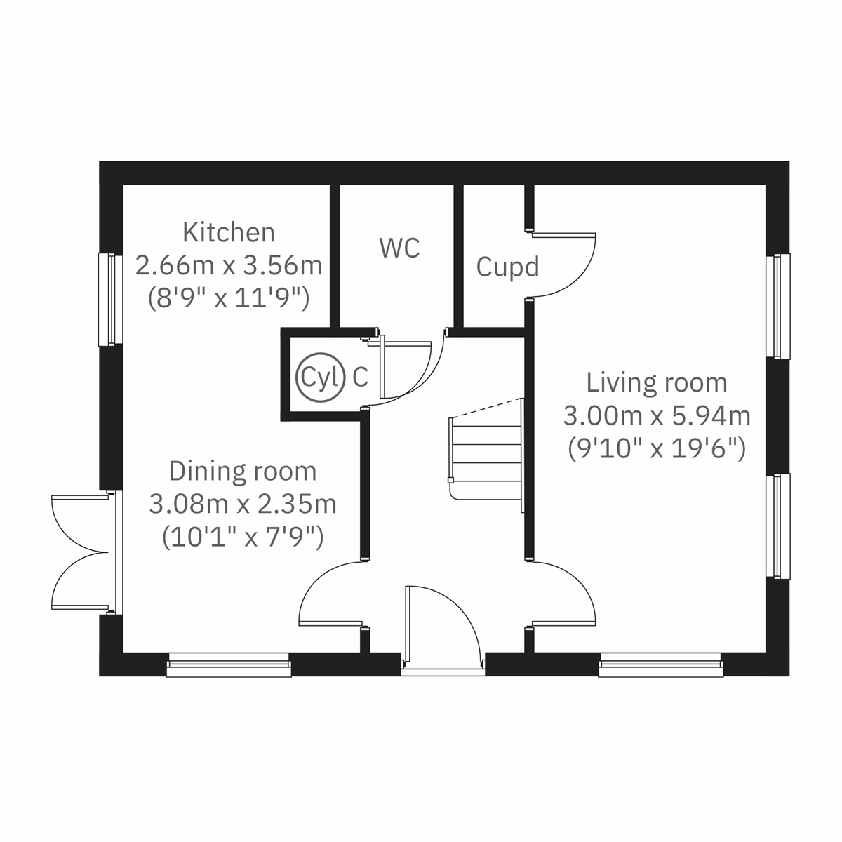 Ground floor floor plan