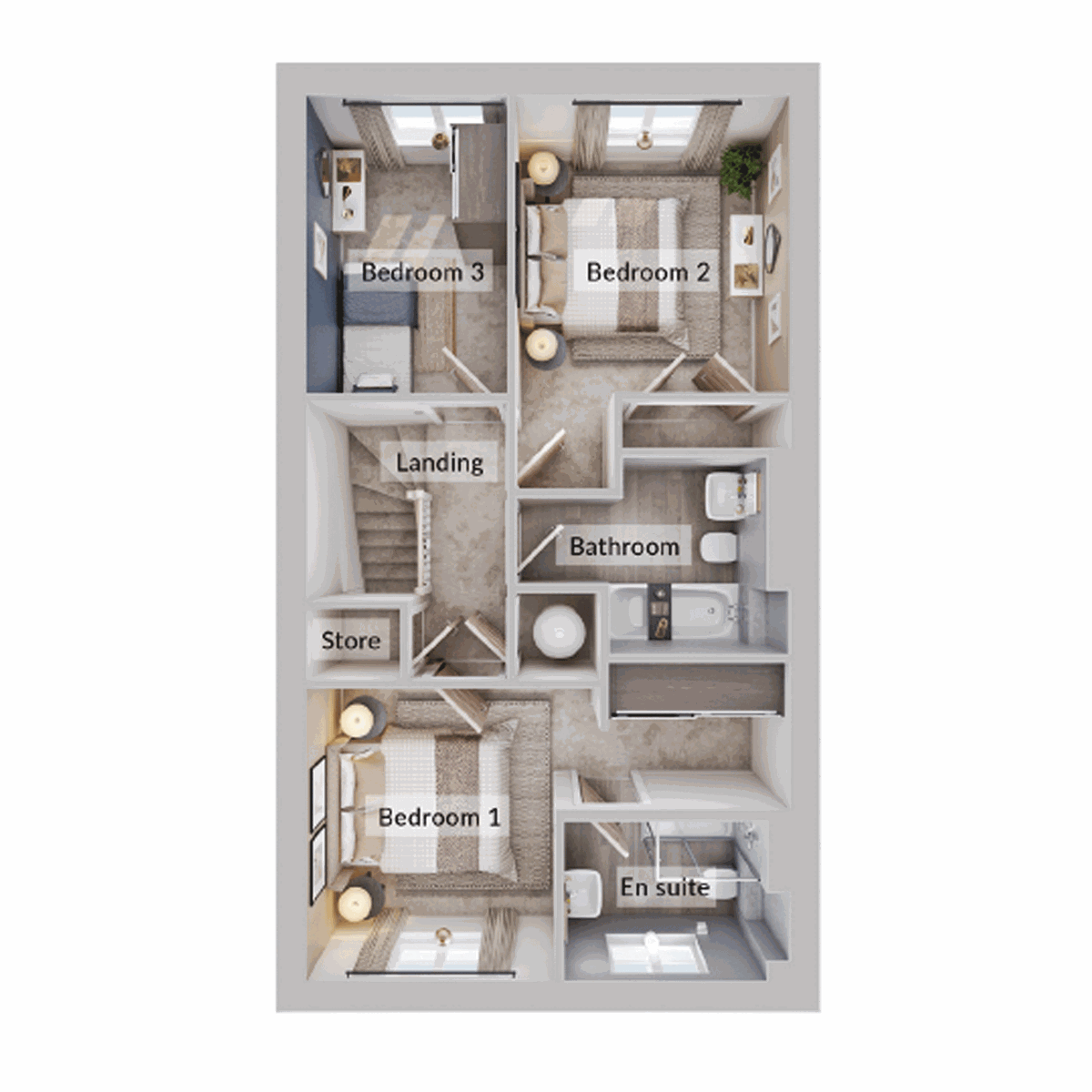 Second Floor floor plan