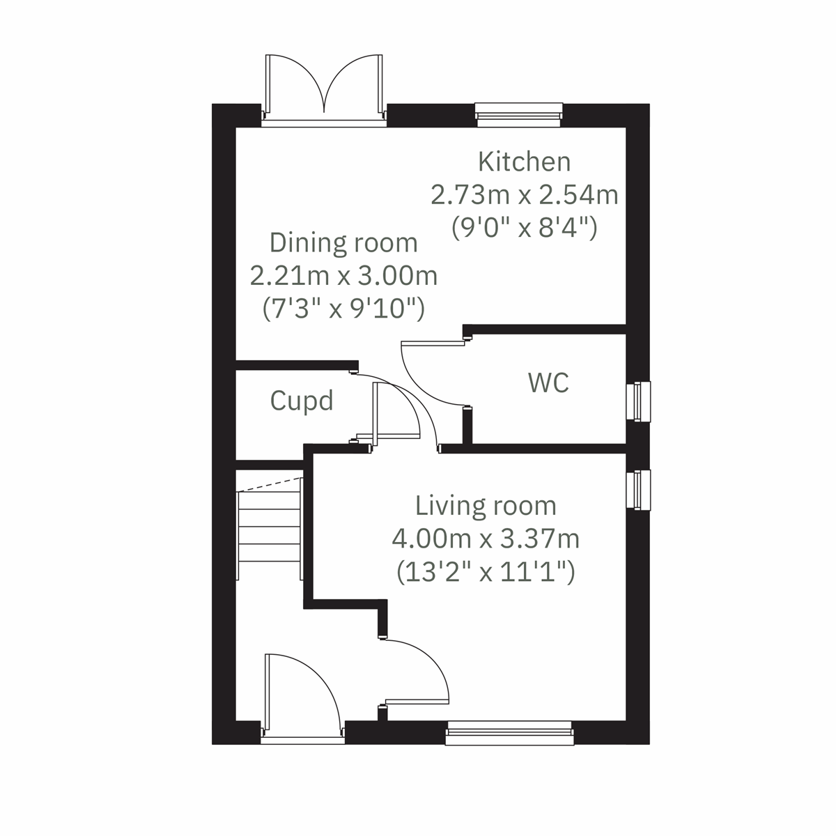 Ground floor floor plan