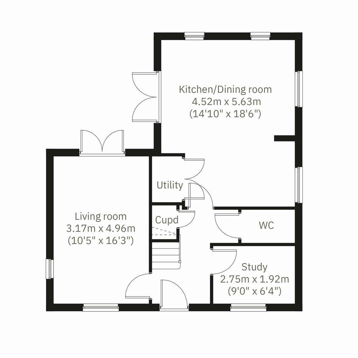 Ground floor  floor plan
