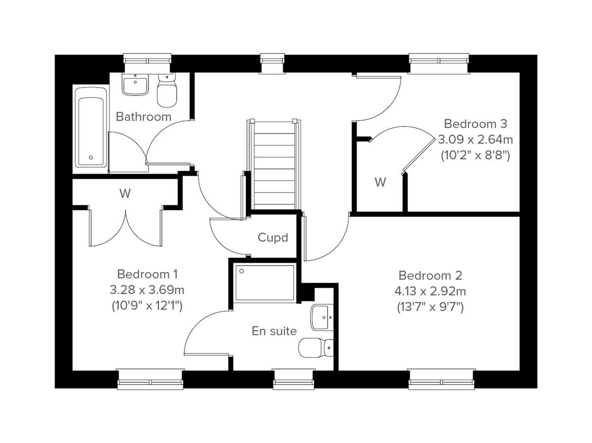 First Floor floor plan