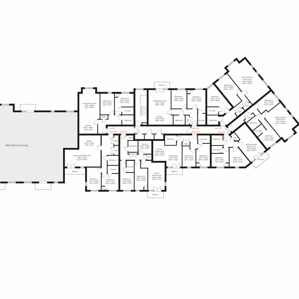 Second Floor floor plan