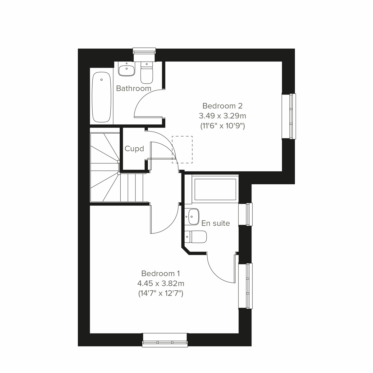 First floor floor plan