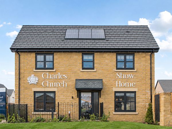 Hatchell Grange show home front view.