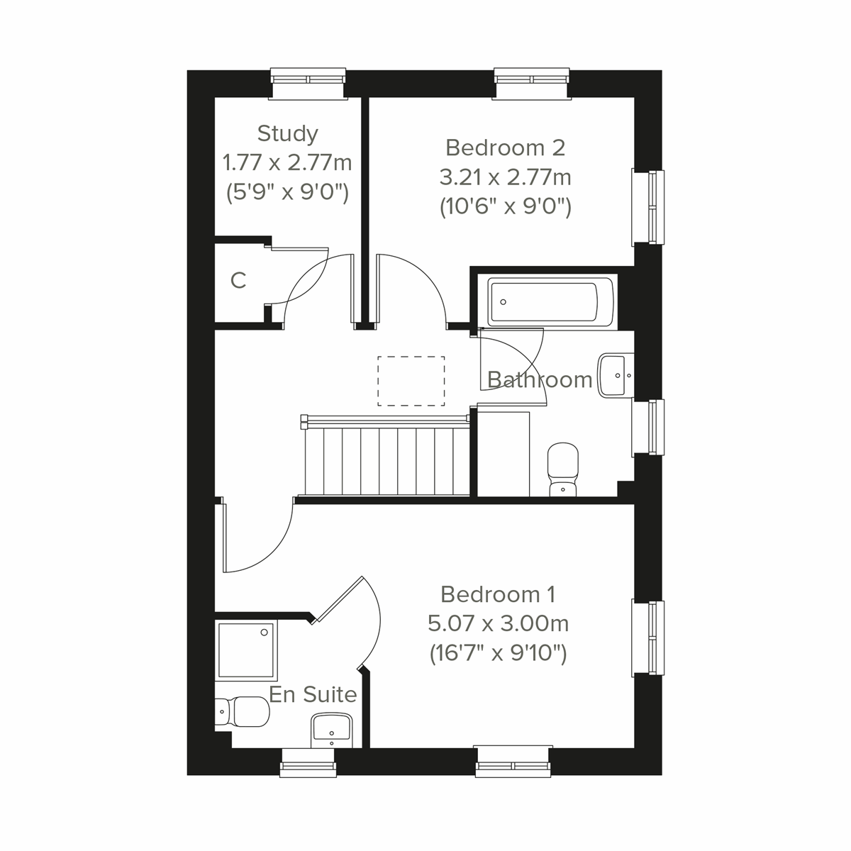 First floor  floor plan