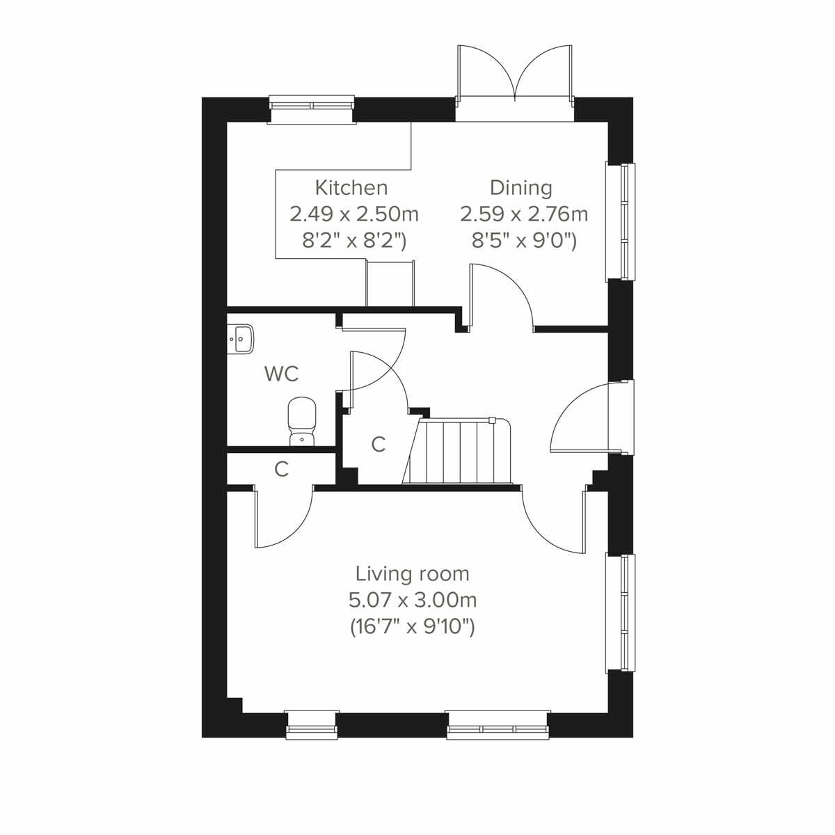 Ground floor  floor plan