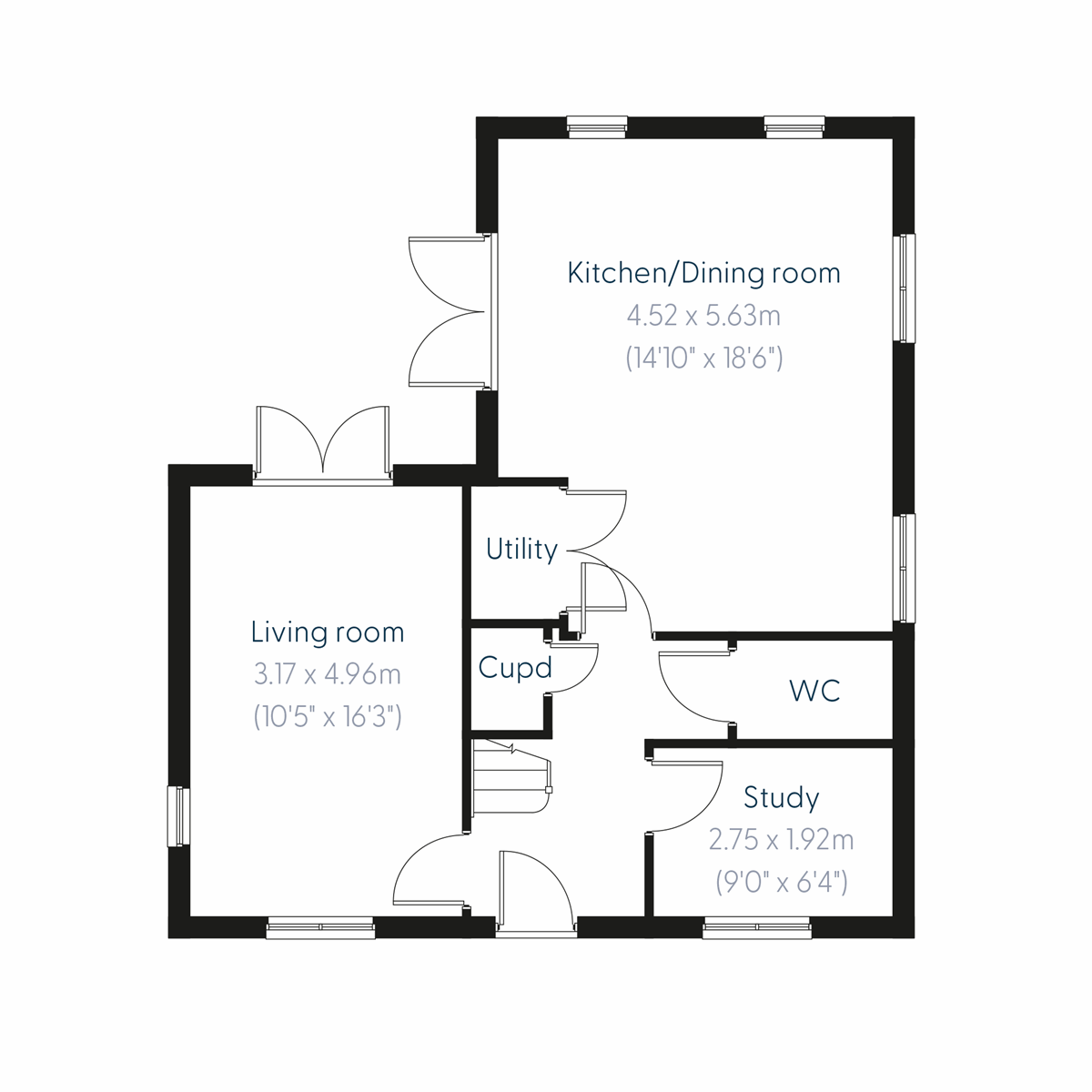 Ground floor  floor plan